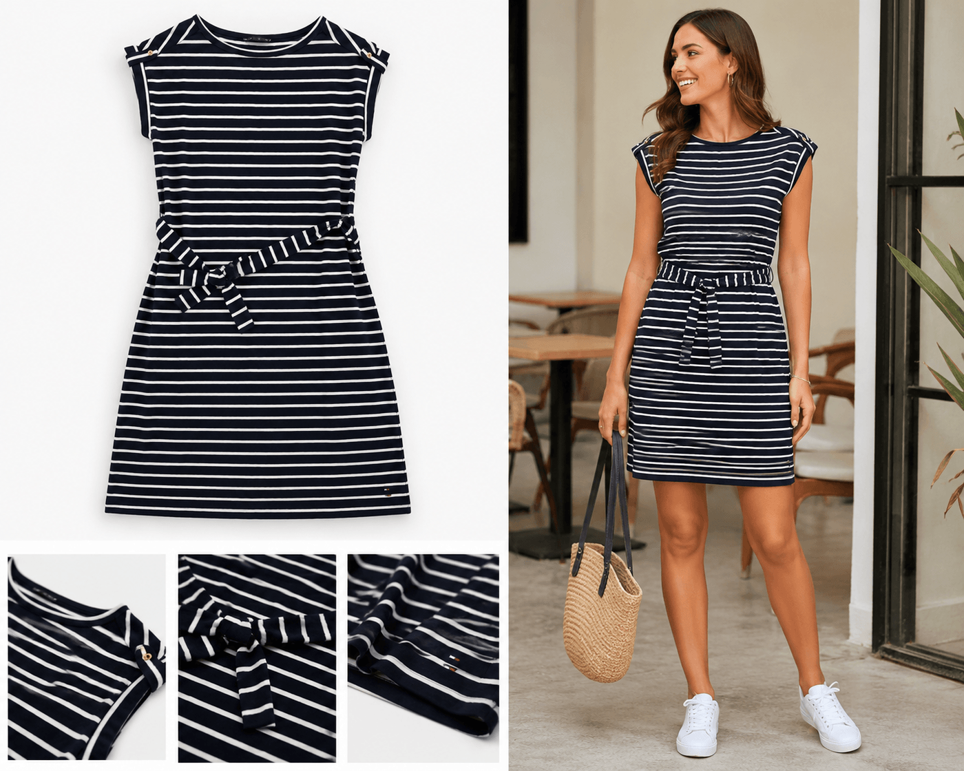 Vestido punto Tommy Hilfiger